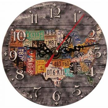 Frameless Acrylic Digital Wall Clock