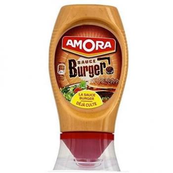 Amora Sauce pour Hamburger (lot de 10 x 3 flacons)