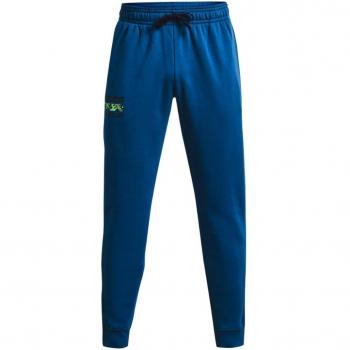 Pantaloni Sportivi Fleece Under Armour Blu Uomo