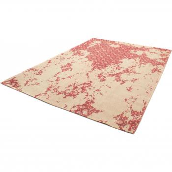 MORGENLAND Teppich „VINTAGE COMET“ – 170 × 240 cm, 6 mm Höhe, Kurzflor, Viskose, Shabby‑Wohnzimmertuch