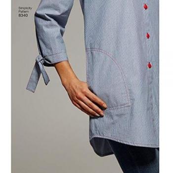 Simplicity 8340 P5 Misses' Top Pattern