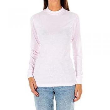 Camiseta Kisses And Love Manga Longa 1625-M-ROSA para Mulheres