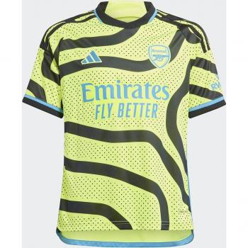 Camiseta de Manga Corta Adidas Segunda Equipación Arsenal 202 para niños en color amarillo