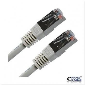 Cable Ethernet RJ45 Cat.6 SSTP PIMF 7mts flexible AWG26 color gris