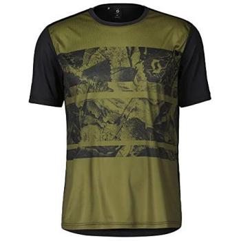 Scott Trail Flow Herren Fahrradtrikot kurz, Farbe: Fir Green, Größe: S (44/46)