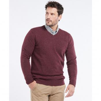 Jersey de lana Barbour con emblema bordado