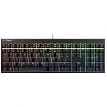 Cherry MX 2.0S Tastiera RGB Rosso, QWERTZ Tedesco, USB, Nero