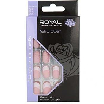 Royal Sparkle Nails Collection – 24 Pieces
