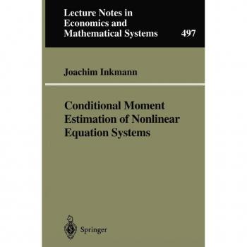 Vitalsource Technologies, Inc. Conditional Moment Estimation Of Nonlinear Equation Systems