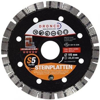 S5 Turbo Trennschraube: Diamanttrennscheibe 115 × 2,1 × 22,2 mm
