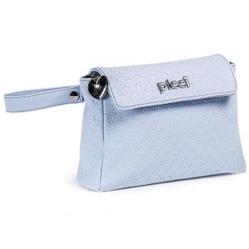 Picci Pochette Celeste con Motivo Stellato