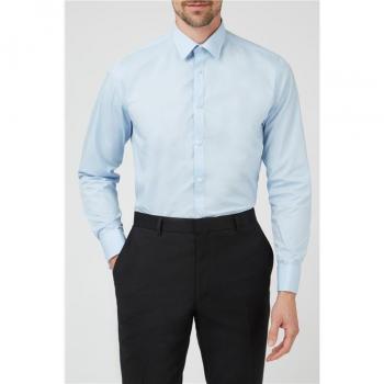 Racing Green Double Cuff Poplin Shirt
