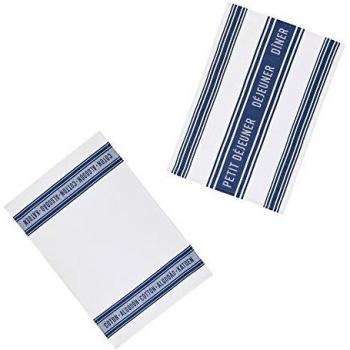 KitchenCraft French-Style Cotton Jacquard Tea Towels