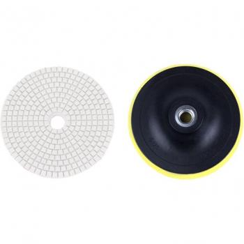 125mm Wet Diamond Polishing Pads for Marble and Granite with M14 Buffing Plate
