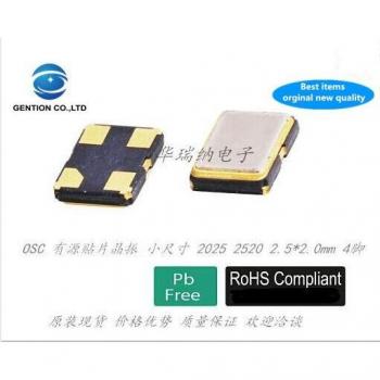 Kit OSC Cristal Actif 100 % – 5 exemplaires – Original 2520, 32 M / 32 MHz, 2025 