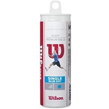 Wilson Staff Squash Balls, Black (Blue Dot), Tube of 3