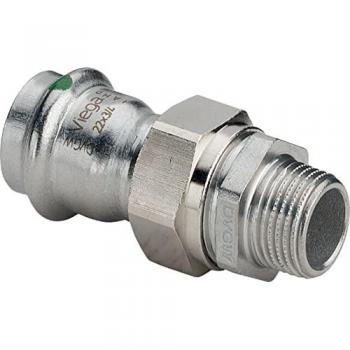 Viega Sanpress Inox 15mmxR 3/4 raccord vissé, acier inoxydable