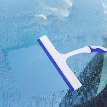 Car Window Cleansing Duo – 1x Silicone Blade, 1x Handle