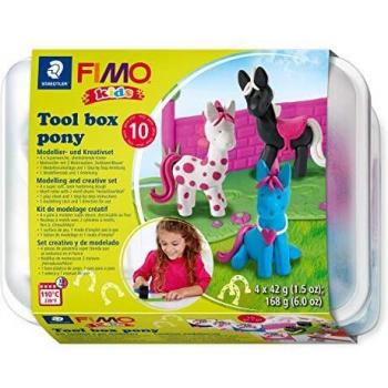 Pack Staedtler FIMO pour enfants : modèle Pony + accessoires
