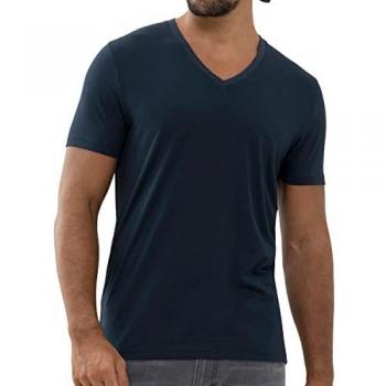 MEY Pyjamashirt blau Größe S
