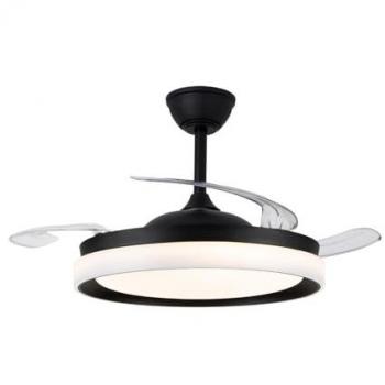 Cristalrecord Brisa 45W 4400Lm CCT LED Retrattile Nero