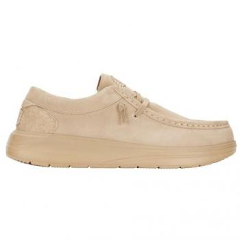 Baskets HEYDUDE Wally COMF Suède Beige