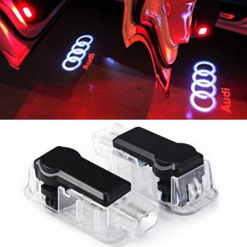 Inlink 2 X CREE Auto-Türleuchte Ghost Shadow Logo‑Projektor