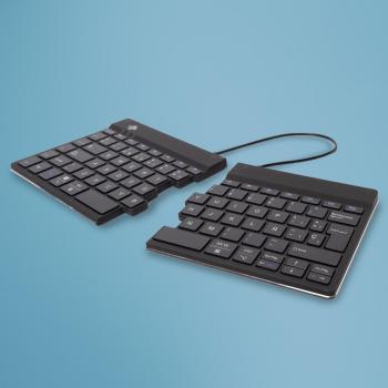 Pack clavier et souris ergonomiques sans fil R-go Tools RGO SBESWLBL