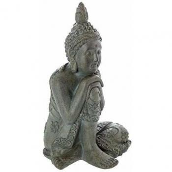 Sitzende Buddha-Statue, 55 cm – Design‑Accessoire für Innenräume