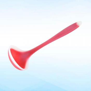 1pc Non-stick Silicone Soup Ladle