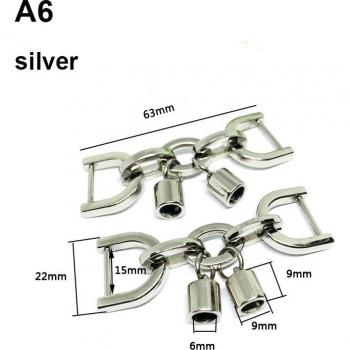 Boucles Métalliques Polyvalentes (Chaussures, Sacs)