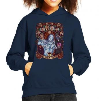 Cloud City 7 Navy Blue Hoodie for Children, Nouveau Umbrella Academy
