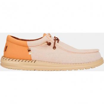 Hey Dude Scarpe Wally Funk Uomo Nylon Craft Brown