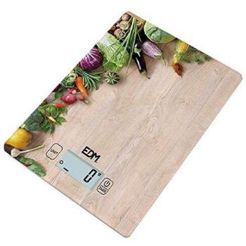 Chef’s Wooden Scale – 5 kg, Digital LCD, EDM Technology