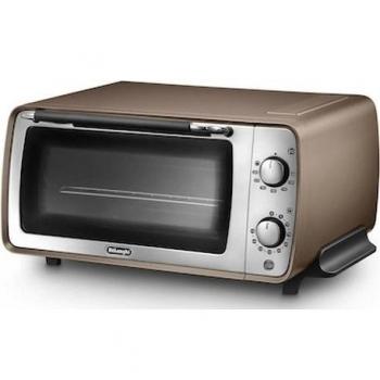 Hornillo eléctrico Delonghi EOI406.BZ 1400W, 9 litros, Bronce y Acero