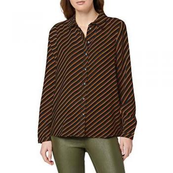 VMA Blusa Vero Moda VMJANE LS, Multicolor (Black AOP:Jane Tortoise Shell), Talla XS para Mujer
