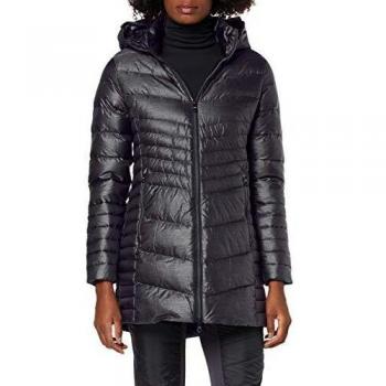 XL Women’s Black Melange Snaps Down Jacket – Model 39K3096
