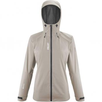 Giacca Cappuccio Millet Seneca 2L GORE‑TEX Beige – Donna, M