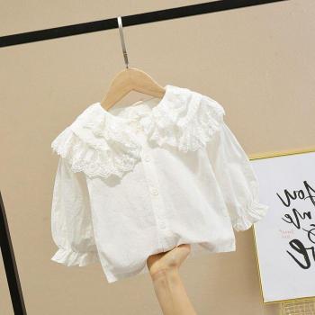 Blouse Enfant avec Col Volant