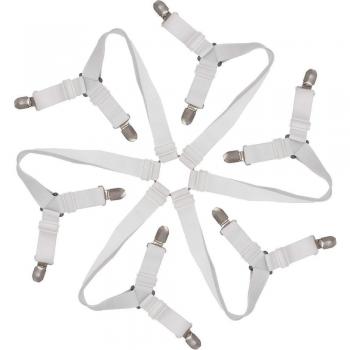 Triangle Mattress Holder Straps, White