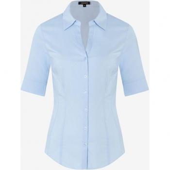 MORE&MORE Kurzarmbluse, Cotton Stretch