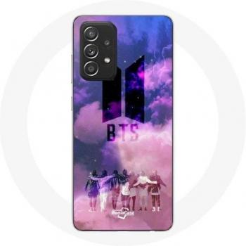 Étui Samsung Galaxy A52 BTS ON Affiche Fanart Logo