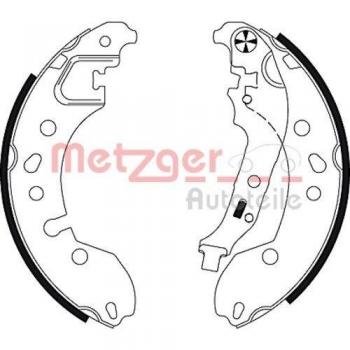 METZGER MG 130 Juego de frenos de tambor