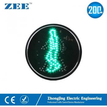 LED Cruce Cebra 200 mm Verde