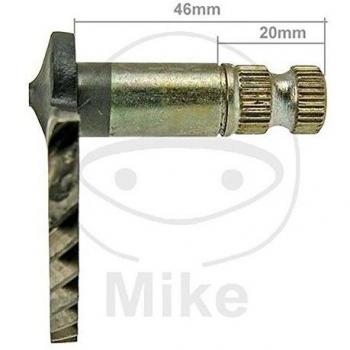 Albero avviamento motore GY6 50cc 46mm/20mm