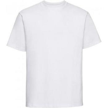 Russell Athletic Heavyweight T-Shirt für Herren (Weiß) XS