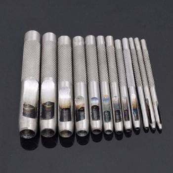 Handgemachte Lederstanzen 10er Set