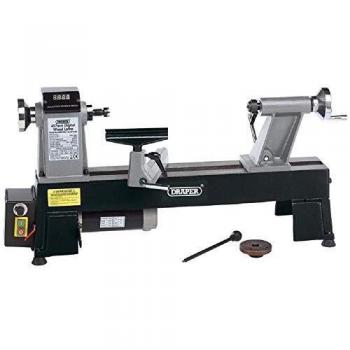 Draper 550W 230V Compact Digital Variable Speed Wood Lathe | 60989