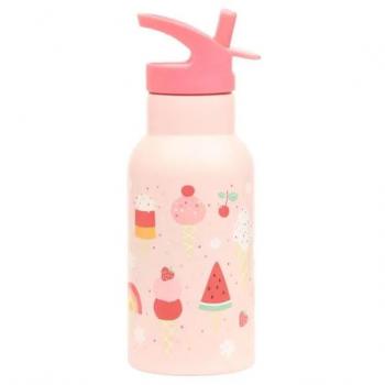 350 ml Edelstahl‑Wasserflasche „Eiscreme“ – A Little Lovely Company