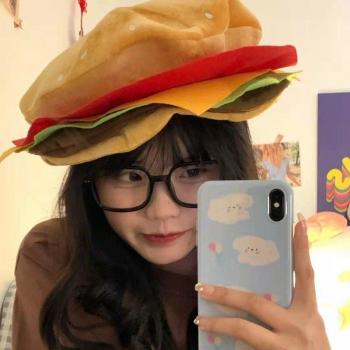 Funny Hamburger Costume Hat